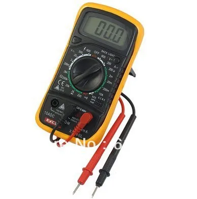 Мультиметр XL830L Mechanic желтый, черный, ЖК-дисплей, 4 функции, цифровой мультиметр, тестер, прибор для измерения переменного/постоянного напряже...
Мультиметр XL830L Mechanic желтый, черный, ЖК-дисплей, 4 функции, цифровой мультиметр, тестер, прибор для измерения переменного/постоянного напряже...