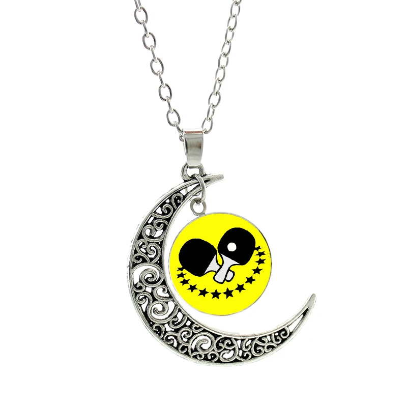 NEW charms I Love Table Tennis PingPong moon pendant necklace vintage fashion Pong casual sports men women jewelry SP314
NEW charms I Love Table Tennis PingPong moon pendant necklace vintage fashion Pong casual sports men women jewelry SP314