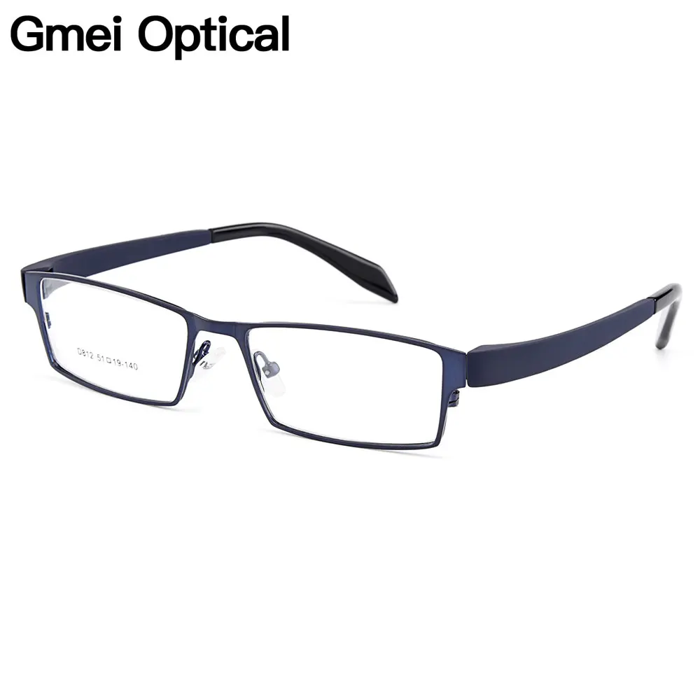 Gmei Optical Men Titanium Alloy Eyeglasses Frame for Men Eyewear Flexible Temples Legs IP Electroplating Alloy Spectacles Y812
Gmei Optical Men Titanium Alloy Eyeglasses Frame for Men Eyewear Flexible Temples Legs IP Electroplating Alloy Spectacles Y812