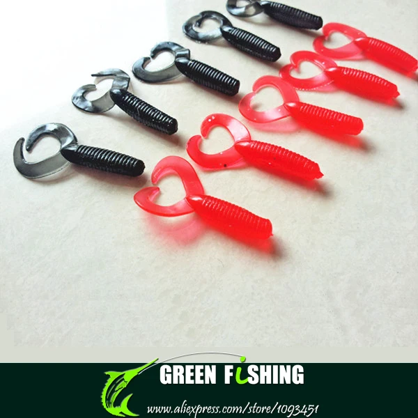 Free shipping 35mm 300pcs/lotsoft worms double tail grubs baits for fishing lure two tails lures grub twintail grub lures
Free shipping 35mm 300pcs/lotsoft worms double tail grubs baits for fishing lure two tails lures grub twintail grub lures