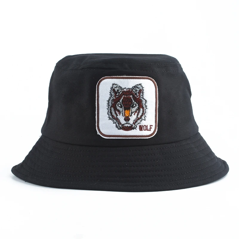 Wolf Embroidery Bucket Hat Men Fishing Hat Women Summer Animals Caps Panama Street Bob Hat Hip Hop Gorros
Wolf Embroidery Bucket Hat Men Fishing Hat Women Summer Animals Caps Panama Street Bob Hat Hip Hop Gorros