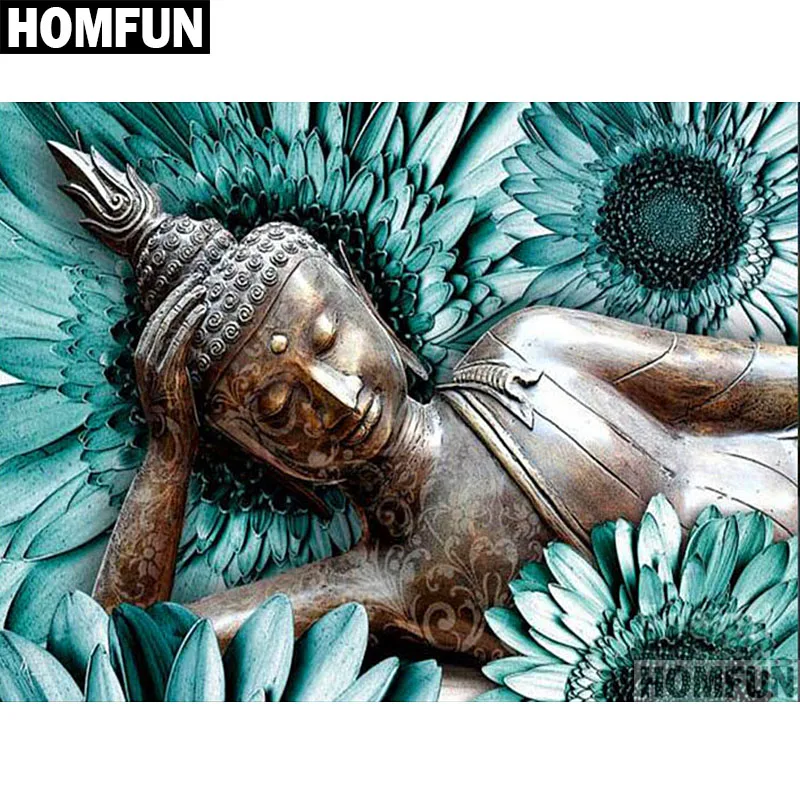 HOMFUN Full Square/Round Drill 5D DIY Diamond Painting "Religious Buddhism" 3D Embroidery Cross Stitch 5D Home Decor A00672
HOMFUN Full Square/Round Drill 5D DIY Diamond Painting "Religious Buddhism" 3D Embroidery Cross Stitch 5D Home Decor A00672
