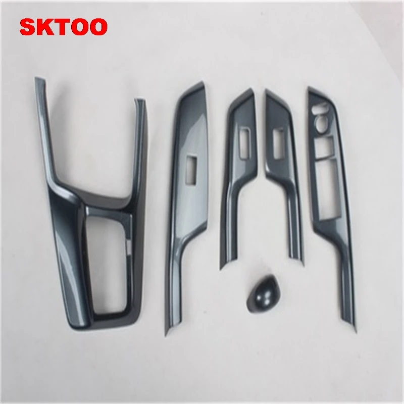 SKTOO для Honda Civic 9 внутренняя отделка из углеродного волокна Адаптированная 8