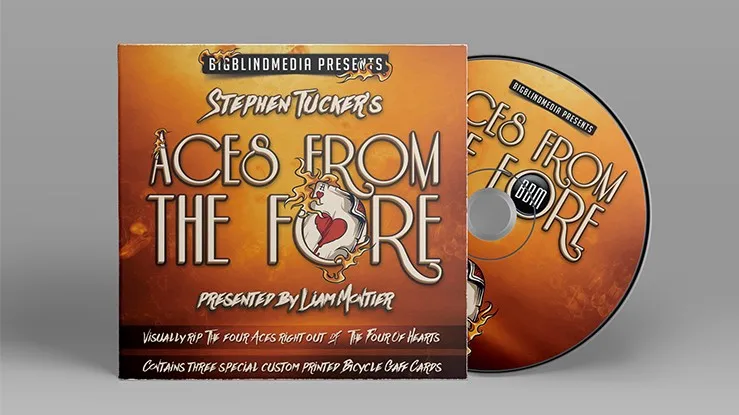 Stephen Tucker's Aces From The Fore (Gimmicks and DVD) Card Magic Trick,Close up,illusion,Fun,Mind Magia,Street
Stephen Tucker's Aces From The Fore (Gimmicks and DVD) Card Magic Trick,Close up,illusion,Fun,Mind Magia,Street