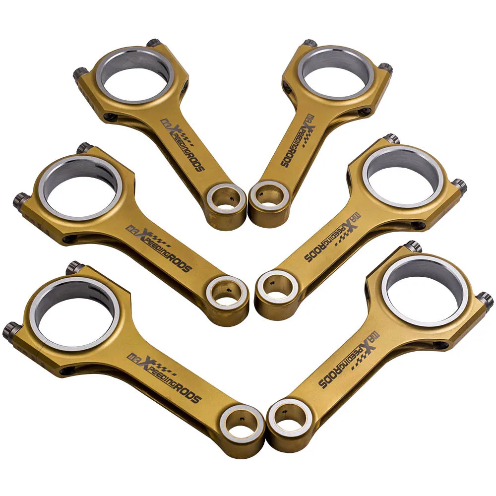 H Beam EN24 Connecting Rods Conrods Con Rod fit for Audi & for VW 3.0T Genuine ARP Bolts
H Beam EN24 Connecting Rods Conrods Con Rod fit for Audi & for VW 3.0T Genuine ARP Bolts