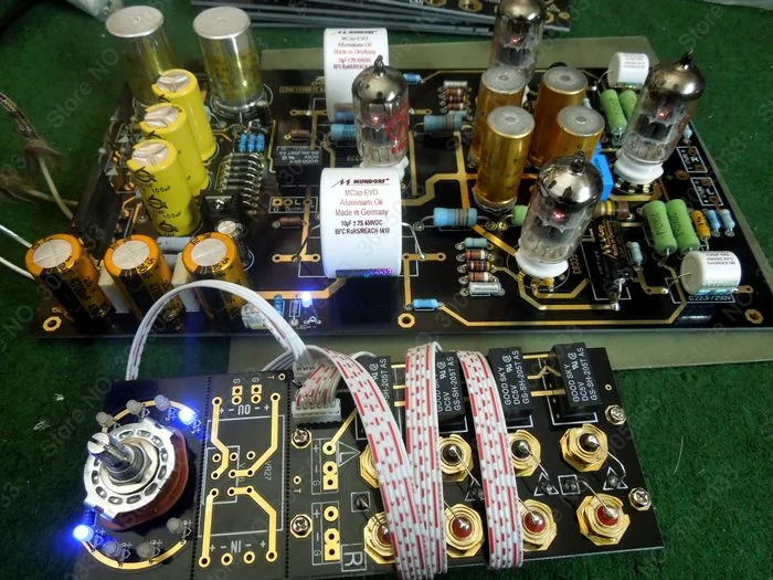 CAT SL-1 Hi-End Convergent Audio Technology SL1 Tube Preamplifier Preamp DIY Kit Selectable Caps
CAT SL-1 Hi-End Convergent Audio Technology SL1 Tube Preamplifier Preamp DIY Kit Selectable Caps