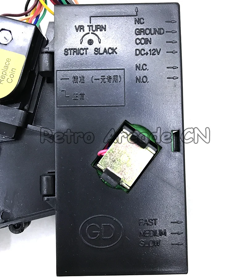 50pcs/box Intelligent CPU Coin Pusher Coin Acceptor Programable Coin Selector for Vending Machines Arcade Game Cabinet DIY parts
50pcs/box Intelligent CPU Coin Pusher Coin Acceptor Programable Coin Selector for Vending Machines Arcade Game Cabinet DIY parts