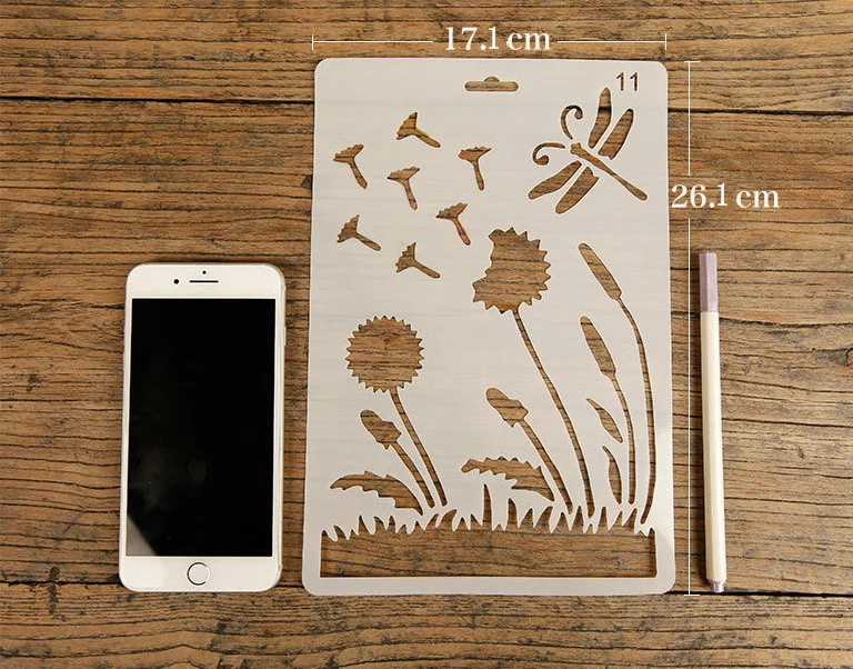 Flowers bird pvc Layering Stencils for Diy scrapbook coloring,painting stencil,home decor diy etc. Product image
Flowers bird pvc Layering Stencils for Diy scrapbook coloring,painting stencil,home decor diy etc. Product image