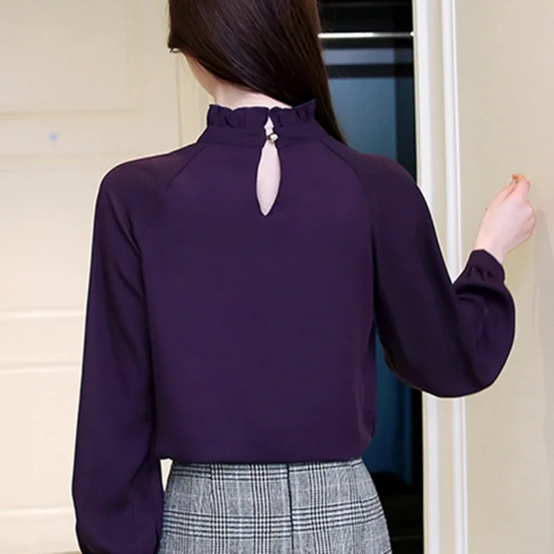 New Autumn 2018 womens tops and blouses Long Sleeve Chiffon Blouse Mujer Fashion Ladies Shirts Tops Women Clothes Shirt Blusas
New Autumn 2018 womens tops and blouses Long Sleeve Chiffon Blouse Mujer Fashion Ladies Shirts Tops Women Clothes Shirt Blusas