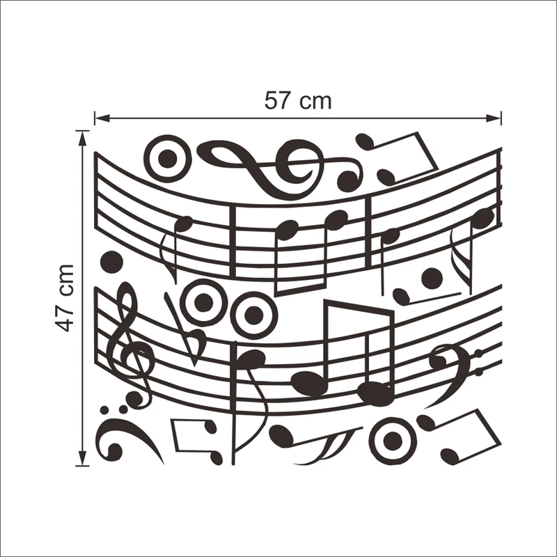 melodious musical notation wall stickers living room diy wall art home decor decals
melodious musical notation wall stickers living room diy wall art home decor decals