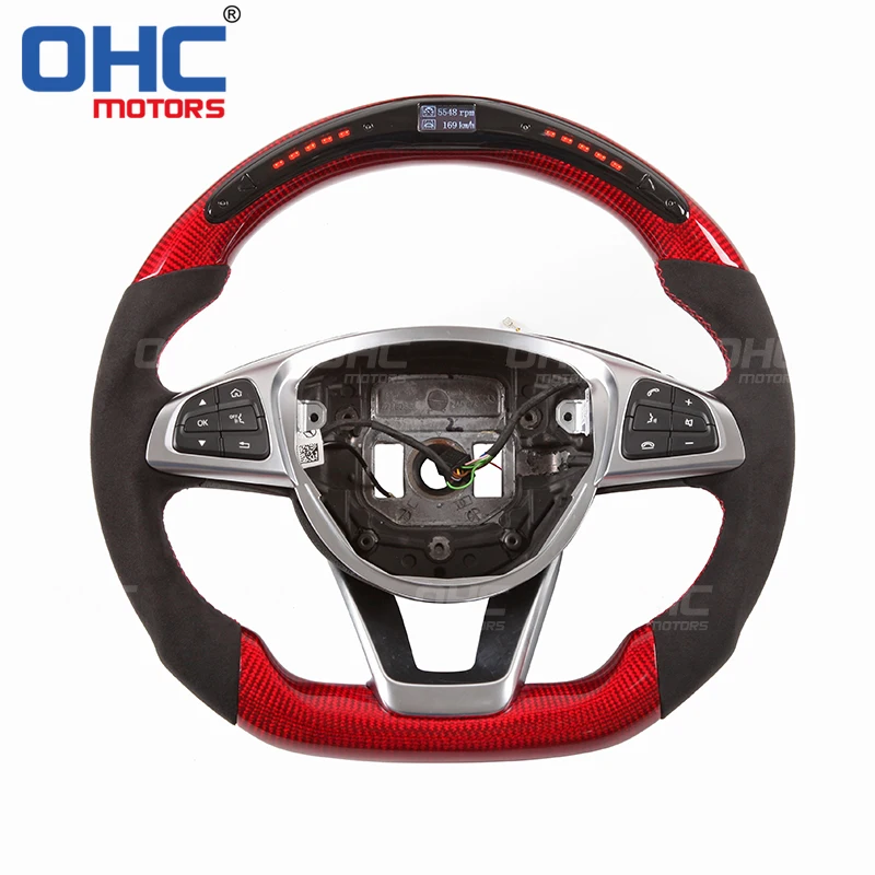 Карбоновый светодиодный руль, совместимый с Mercedes Benz W218,X218,C257 V222,X222, A238,C238 C205,A205 R231 CLS S GLE SLC SL W205
Карбоновый светодиодный руль, совместимый с Mercedes Benz W218,X218,C257 V222,X222, A238,C238 C205,A205 R231 CLS S GLE SLC SL W205