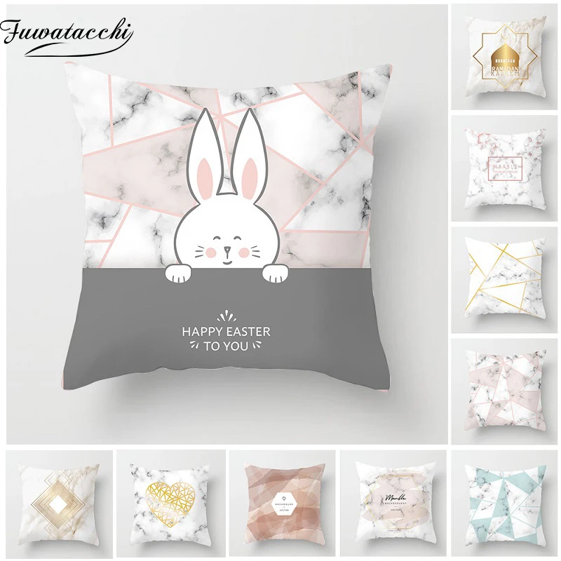 Fuwatacchi Cute Rabbit Cushion Cover Simple Geometric Striped Pillowcase Throw Sofa Decorative Car Sofa Pillow Covers
Fuwatacchi Cute Rabbit Cushion Cover Simple Geometric Striped Pillowcase Throw Sofa Decorative Car Sofa Pillow Covers