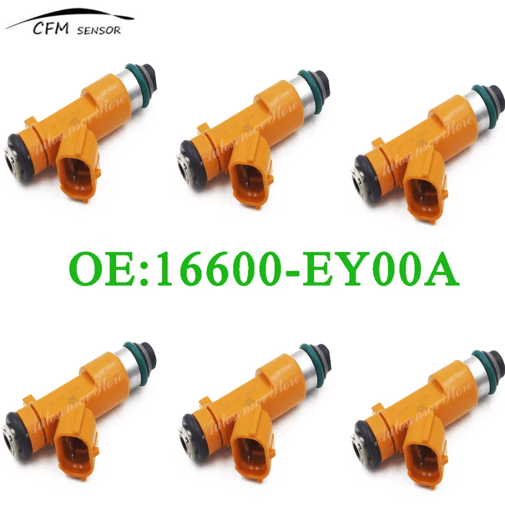6 шт. новый бренд 16600-EY00A Топливная форсунка для NISSAN INFINITI G37 370Z Q50 0950
6 шт. новый бренд 16600-EY00A Топливная форсунка для NISSAN INFINITI G37 370Z Q50 0950