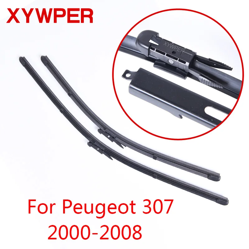 XYWPER Wiper Blades for Peugeot 307 2000 2001 2002 2003 2004 2005 2006 2007 2008 Car Accessories Soft Rubber windscreen wipers
XYWPER Wiper Blades for Peugeot 307 2000 2001 2002 2003 2004 2005 2006 2007 2008 Car Accessories Soft Rubber windscreen wipers