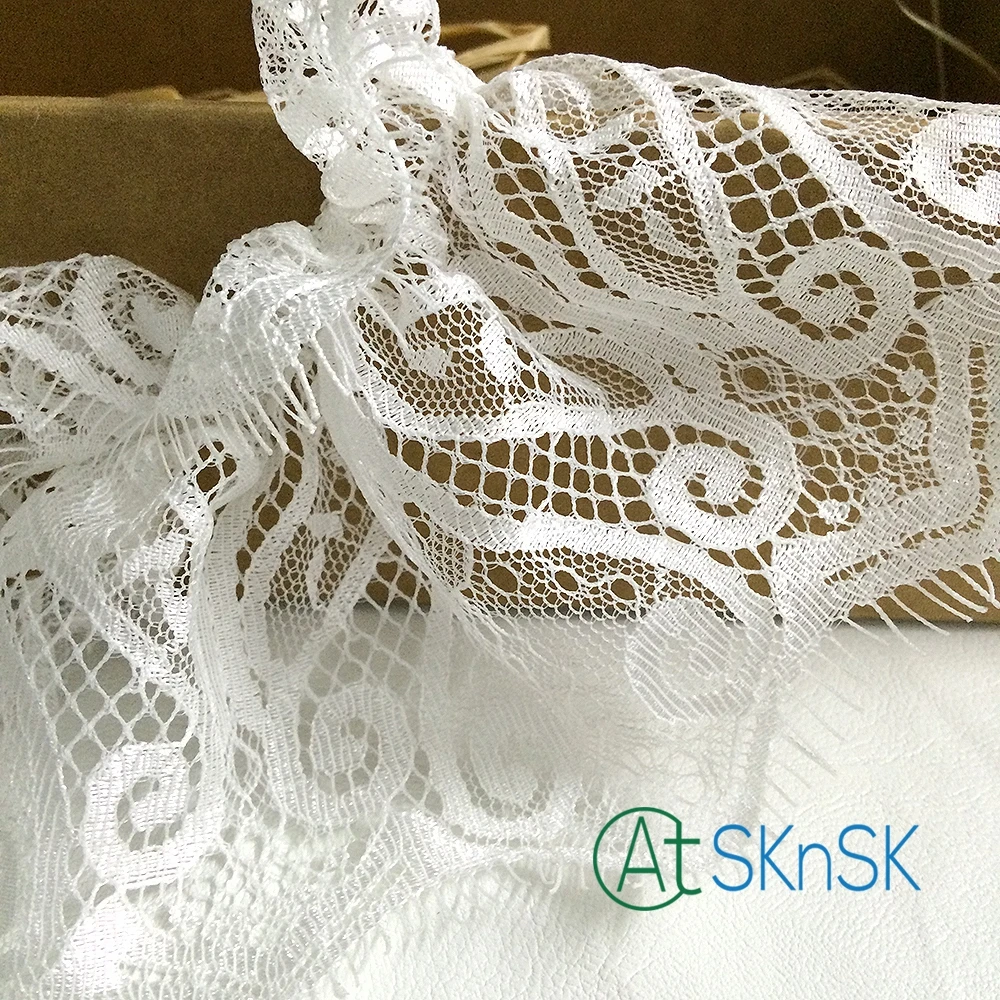 DIY Lace 9cm 300 yards/lot Eyelashes French lace Accessories Cotton Edge Skirt Curtain Sofa Diy Lace Trim Free DHL Shipping
DIY Lace 9cm 300 yards/lot Eyelashes French lace Accessories Cotton Edge Skirt Curtain Sofa Diy Lace Trim Free DHL Shipping