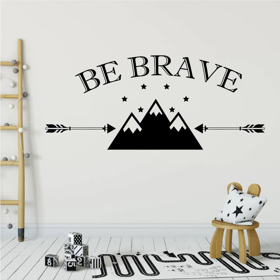 Mountain Nursery Room Wall Stickers Arrow Star Rustic Wall Decor Vinyl Decals Kids Room Advenrure Be Brave Quote Art Mural S460
Mountain Nursery Room Wall Stickers Arrow Star Rustic Wall Decor Vinyl Decals Kids Room Advenrure Be Brave Quote Art Mural S460