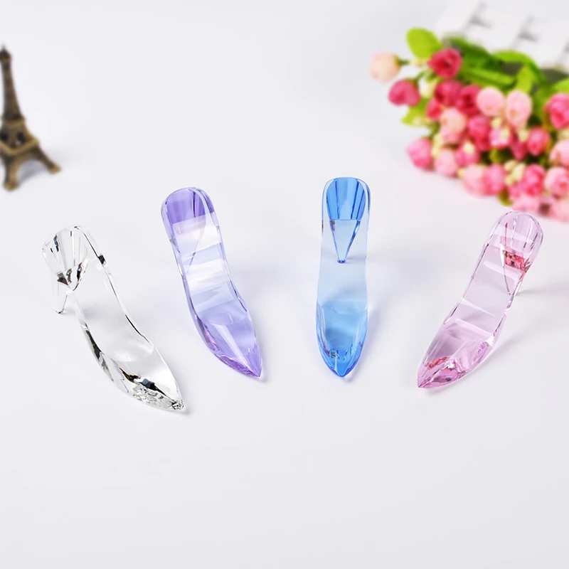 High Heel Shoes Crystal Miniature Model Glass Paperweight Crafts Romantic Gift House Ornaments Home Decoration Accessories
High Heel Shoes Crystal Miniature Model Glass Paperweight Crafts Romantic Gift House Ornaments Home Decoration Accessories