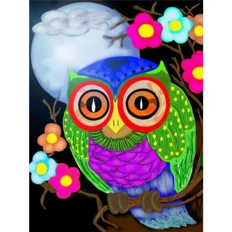 5D Full Square Round DIY Diamond Painting Cartoon Owl Cross Stitch Embroidery Daimond Mosaic Home Wedding Decoration Gift
5D Full Square Round DIY Diamond Painting Cartoon Owl Cross Stitch Embroidery Daimond Mosaic Home Wedding Decoration Gift