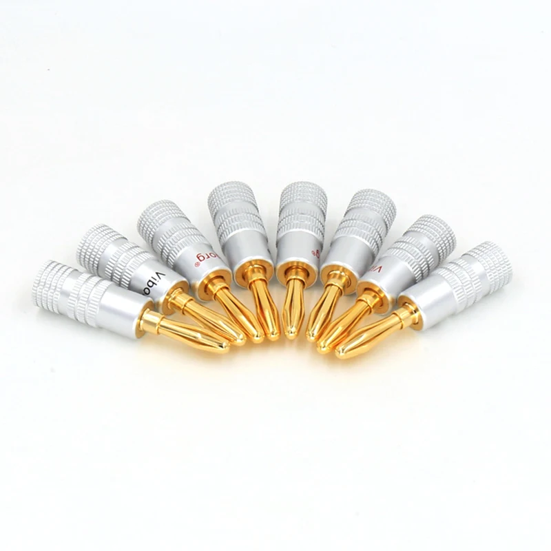 Nakamichi Banana Plug 24K Gold Pure Copper Adapter Audio Socket Jack Screw Electronic Connector Terminals
Nakamichi Banana Plug 24K Gold Pure Copper Adapter Audio Socket Jack Screw Electronic Connector Terminals