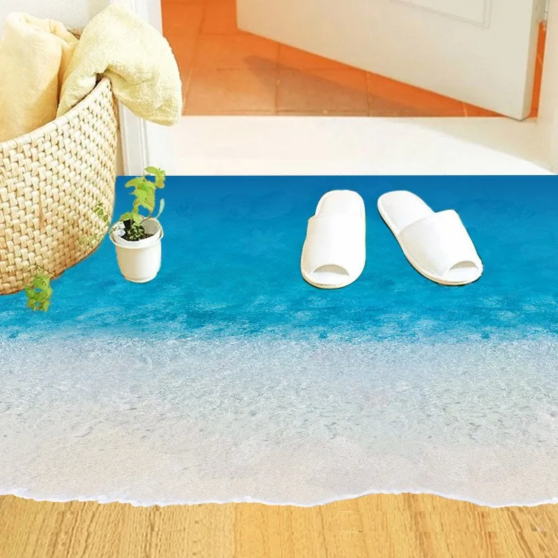 The adornment of the home of the living room wall stickers beach floor wall stickers on the wall
The adornment of the home of the living room wall stickers beach floor wall stickers on the wall