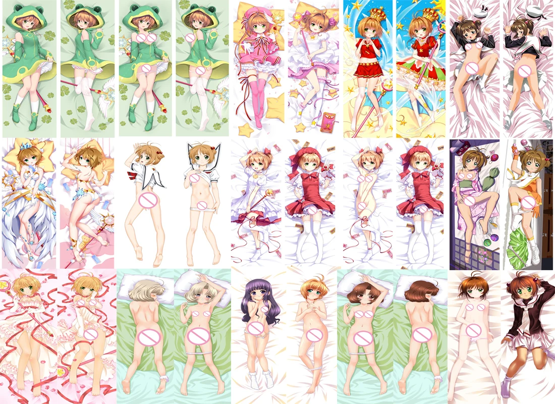 Anime Card captor Sakura characters KINOMOTO SAKURA sexy girl otaku Dakimakura pillow cover Hugging Body PillowCase
Anime Card captor Sakura characters KINOMOTO SAKURA sexy girl otaku Dakimakura pillow cover Hugging Body PillowCase