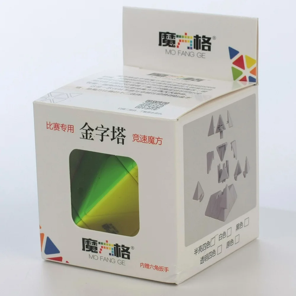 D-FantiX Qiyi MoFangGe Pyramid Cube, 3x3 Pyramid Speed qiyi 3x3x3 Cube Magic Cube Educational Puzzle Toy
D-FantiX Qiyi MoFangGe Pyramid Cube, 3x3 Pyramid Speed qiyi 3x3x3 Cube Magic Cube Educational Puzzle Toy