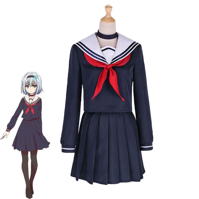 Anime Ryuuou no Oshigoto Sora Ginko Cosplay Costume The Ryuo's Work is Never Done! School Uniforms Cute Sailor Suit Custom Made
Anime Ryuuou no Oshigoto Sora Ginko Cosplay Costume The Ryuo's Work is Never Done! School Uniforms Cute Sailor Suit Custom Made