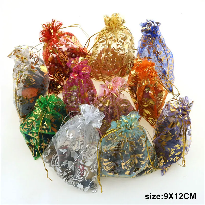 25 шт. мешок ювелирных изделий подарка упаковывая Рождество Хэллоуин вечерние