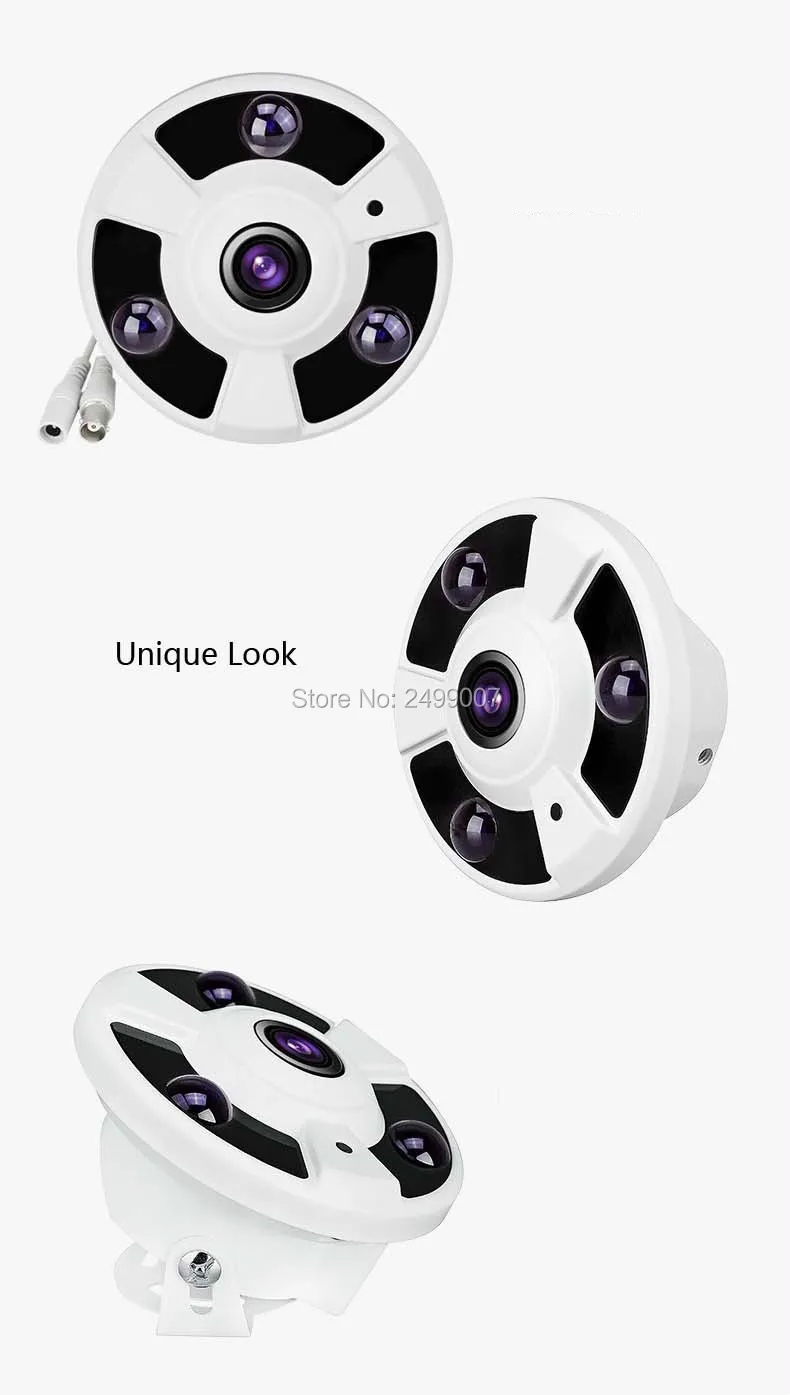 Lihmsek Onvif 1080P Fisheye 360 градусов широкоугольная купольная IP-камера 2 Мп HD IP