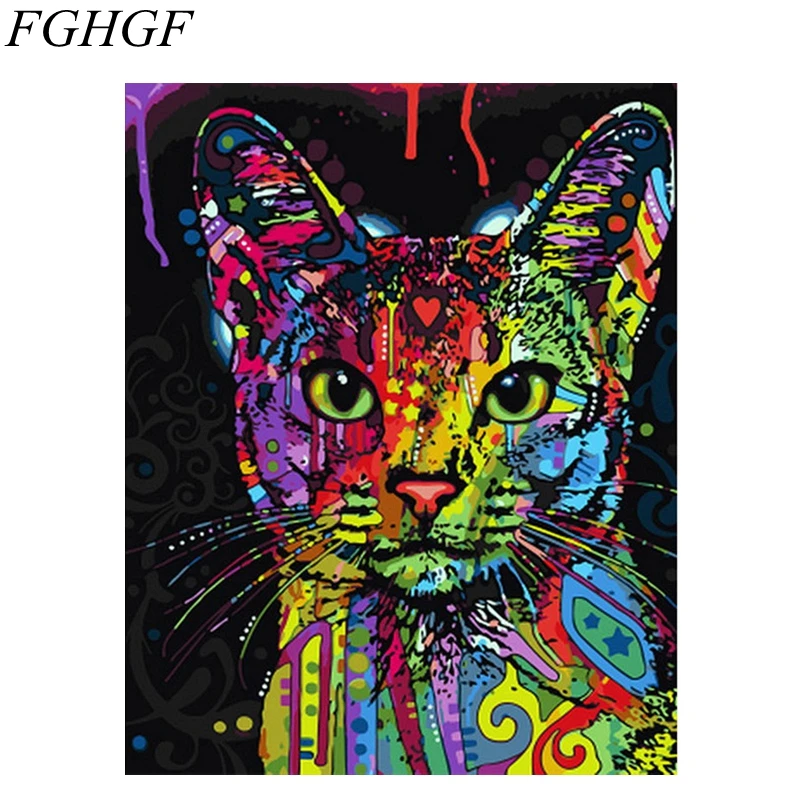 FGHGF Безрамные Картины DIY, живопись по номерам леопардовых животных, картина маслом на холсте, домашнее украшение, настенная живопись
FGHGF Безрамные Картины DIY, живопись по номерам леопардовых животных, картина маслом на холсте, домашнее украшение, настенная живопись