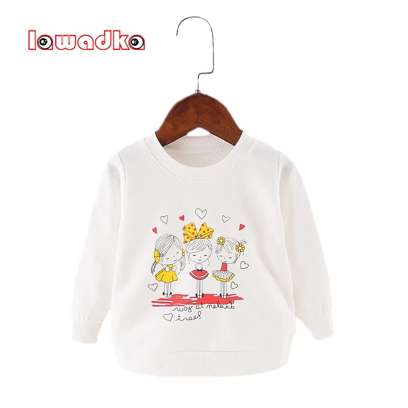 Lawadka Baby Girls Tees Long Sleeve T-shirts Clothes Cartoon O-neck tshirt for Girls Cotton White Children's Clothing for Girls
Lawadka Baby Girls Tees Long Sleeve T-shirts Clothes Cartoon O-neck tshirt for Girls Cotton White Children's Clothing for Girls
