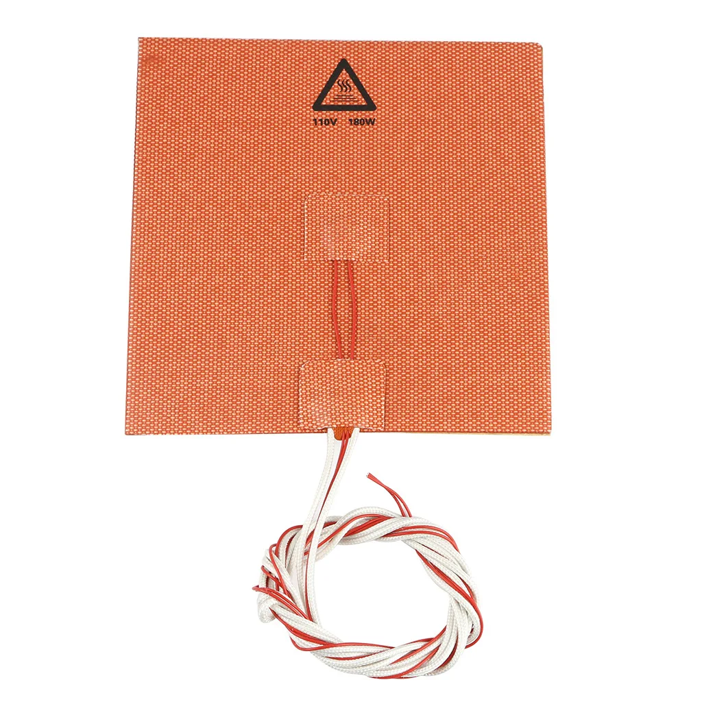 Silicone Heater Pad 150*150MM 110V 180W 3M adhesive back NTC 100k Waterproof Thermostor upgrade For Mini 3D Printer hotbed parts
Silicone Heater Pad 150*150MM 110V 180W 3M adhesive back NTC 100k Waterproof Thermostor upgrade For Mini 3D Printer hotbed parts