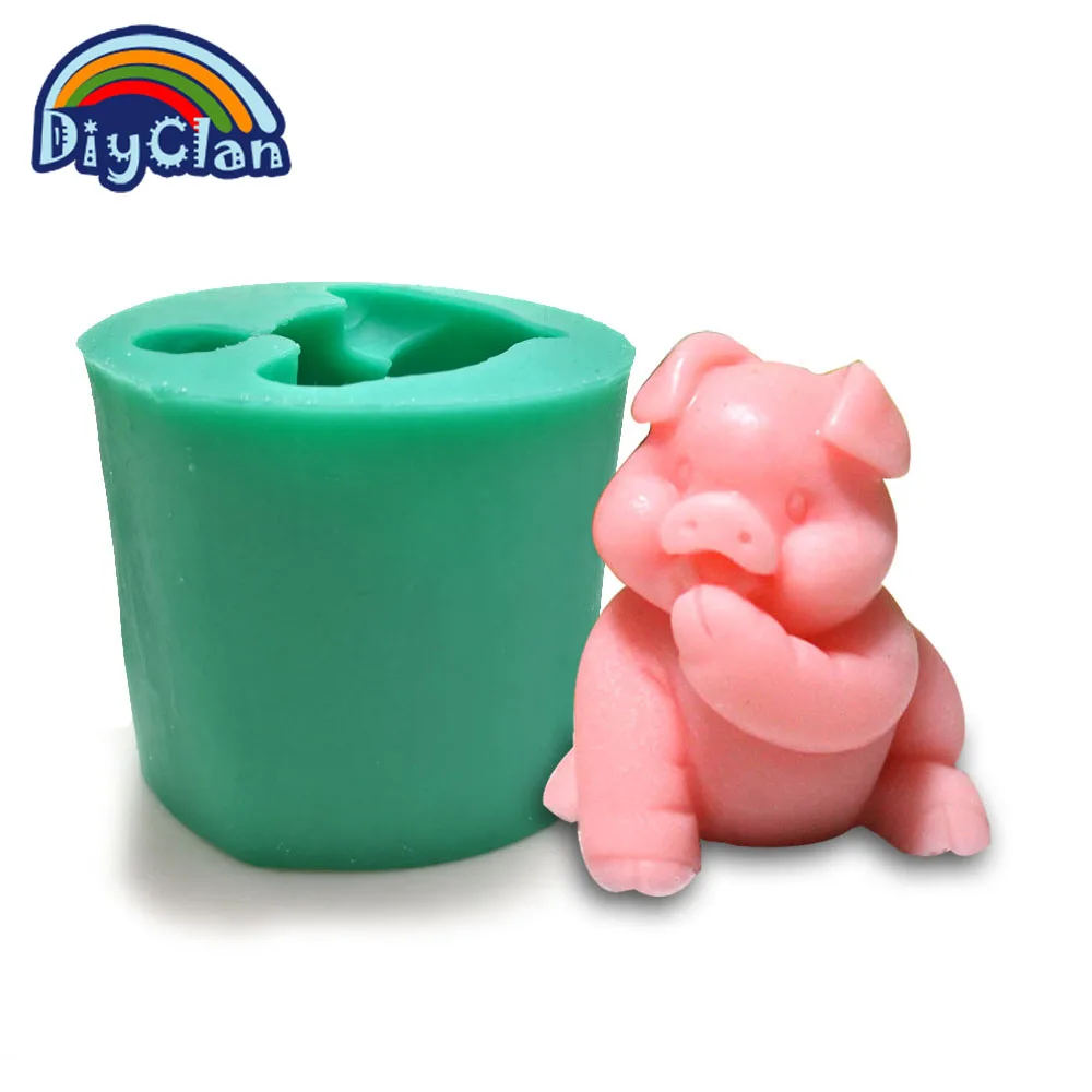 Pig Silicone Molds For Cake Handmade 3d Animal Molds Chocolate Mould Polymer Clay Molds Pig Style Silicone Candle Form S0104XZ25
Pig Silicone Molds For Cake Handmade 3d Animal Molds Chocolate Mould Polymer Clay Molds Pig Style Silicone Candle Form S0104XZ25