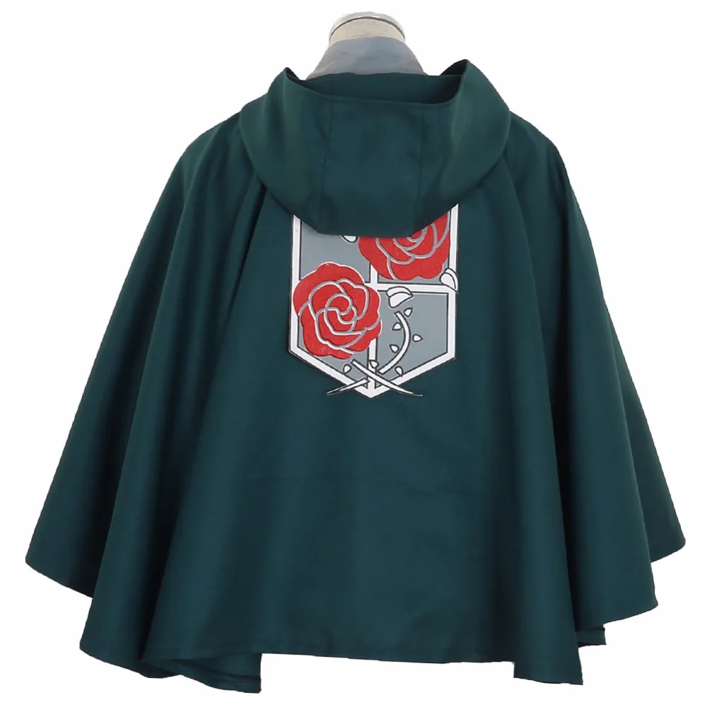Halloween Attack on Titan Garrison Regiment TV Cape Robes Cloak Shingeki no Kyojin Eren Jaeger Cosplay Costume Anime Japanese
Halloween Attack on Titan Garrison Regiment TV Cape Robes Cloak Shingeki no Kyojin Eren Jaeger Cosplay Costume Anime Japanese