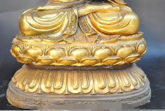 S01242 tibet buddhism bronze gilt pray lotus flower sakyamuni Shakyamuni buddha statue
S01242 tibet buddhism bronze gilt pray lotus flower sakyamuni Shakyamuni buddha statue