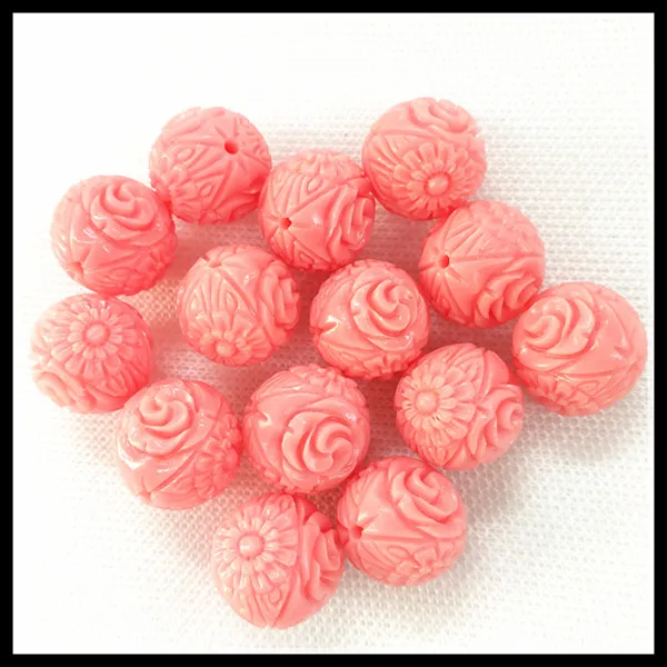 Top selling 20pcs Pink Carving Flower Beads Handmade Designs Accessories for DIY jewelry Fittings Spacers Beads Size 18mm
Top selling 20pcs Pink Carving Flower Beads Handmade Designs Accessories for DIY jewelry Fittings Spacers Beads Size 18mm