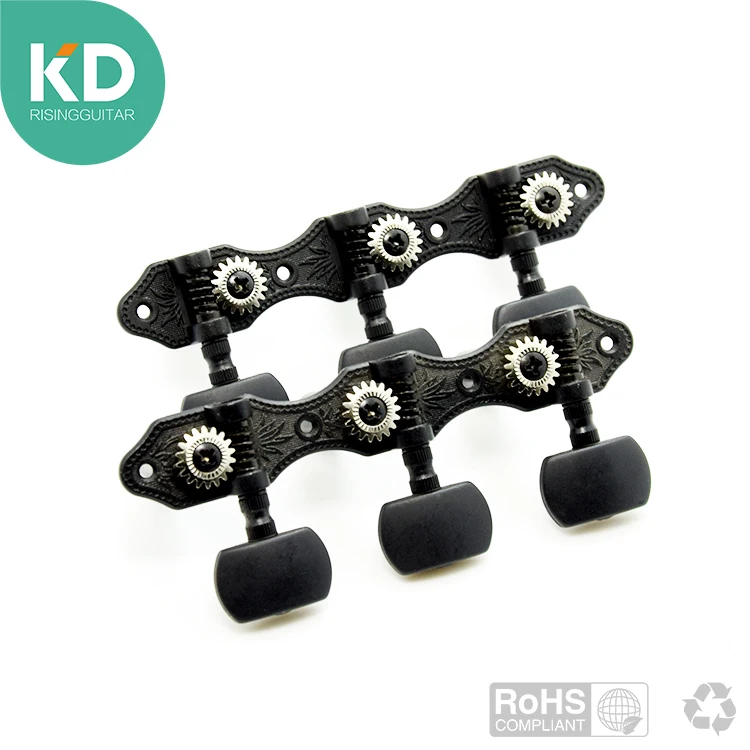 2 PC per set High end Classical Guitar Tuning Pegs Machine Heads Black color up grade parts
2 PC per set High end Classical Guitar Tuning Pegs Machine Heads Black color up grade parts
