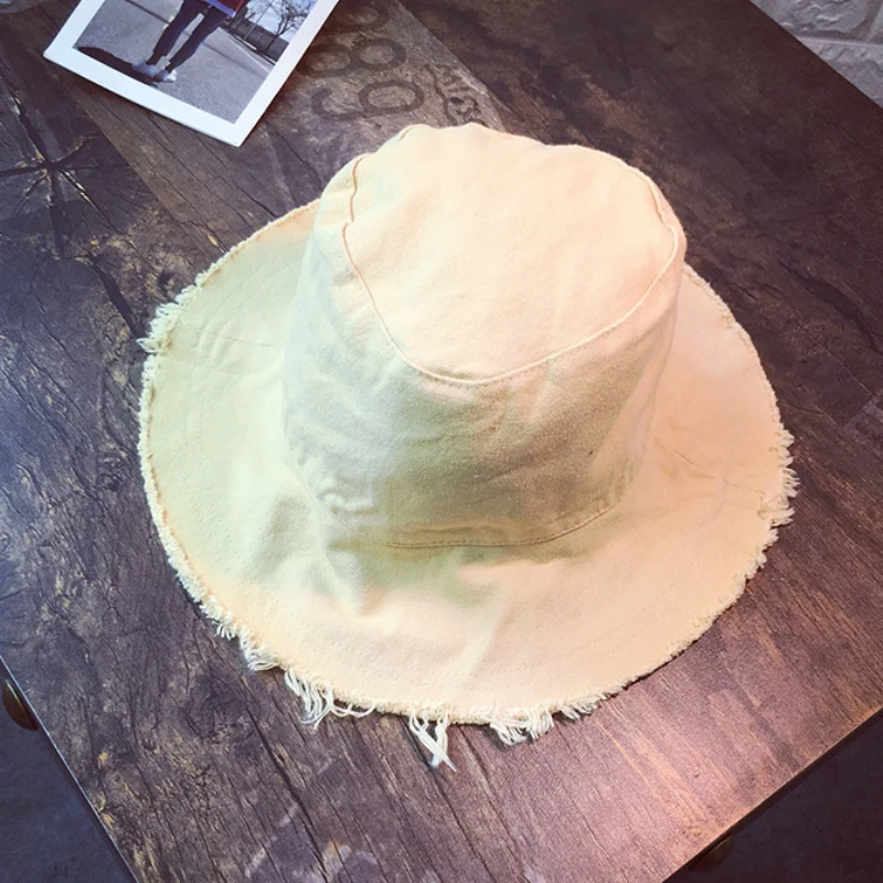 HT1661 Retro Shabby Men Women Wide Brim Sun Hats Vintage Unisex Plain Solid Fisherman Caps Packable Cotton Panama Bucket Hats
HT1661 Retro Shabby Men Women Wide Brim Sun Hats Vintage Unisex Plain Solid Fisherman Caps Packable Cotton Panama Bucket Hats