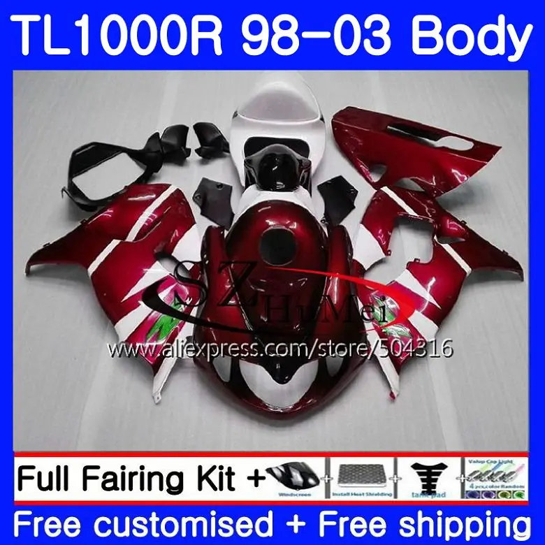 Корпус для SUZUKI TL1000 R TL 1000 R TL1000R 98 99 00 01 02 03 41NO.1 TL 1000R 1998 1999 2000 2001 2002 Обтекатели новый винный красный
Корпус для SUZUKI TL1000 R TL 1000 R TL1000R 98 99 00 01 02 03 41NO.1 TL 1000R 1998 1999 2000 2001 2002 Обтекатели новый винный красный