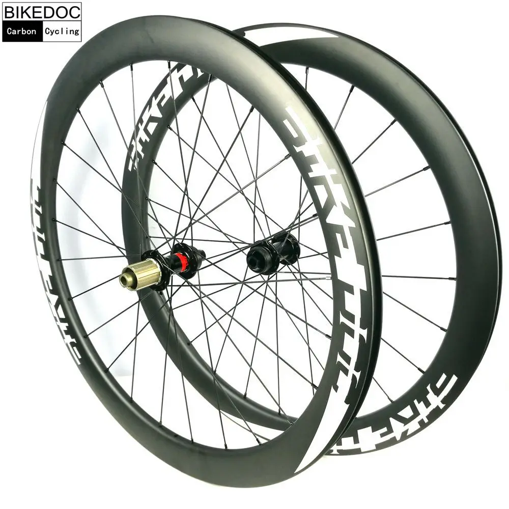 BIKEDOC Central Lock Road Bike Wheels Road Disc Brake 50MM Carbon Wheelset 700C Clincher Cycling Wheels
BIKEDOC Central Lock Road Bike Wheels Road Disc Brake 50MM Carbon Wheelset 700C Clincher Cycling Wheels
