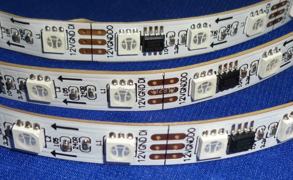 5 м 12 В постоянного тока 60 светодиодов/м 20 шт. ws2811 ic/метр (20 пикселей) светодиодная цифровая лента; IP33; Не водонепроницаемый
5 м 12 В постоянного тока 60 светодиодов/м 20 шт. ws2811 ic/метр (20 пикселей) светодиодная цифровая лента; IP33; Не водонепроницаемый