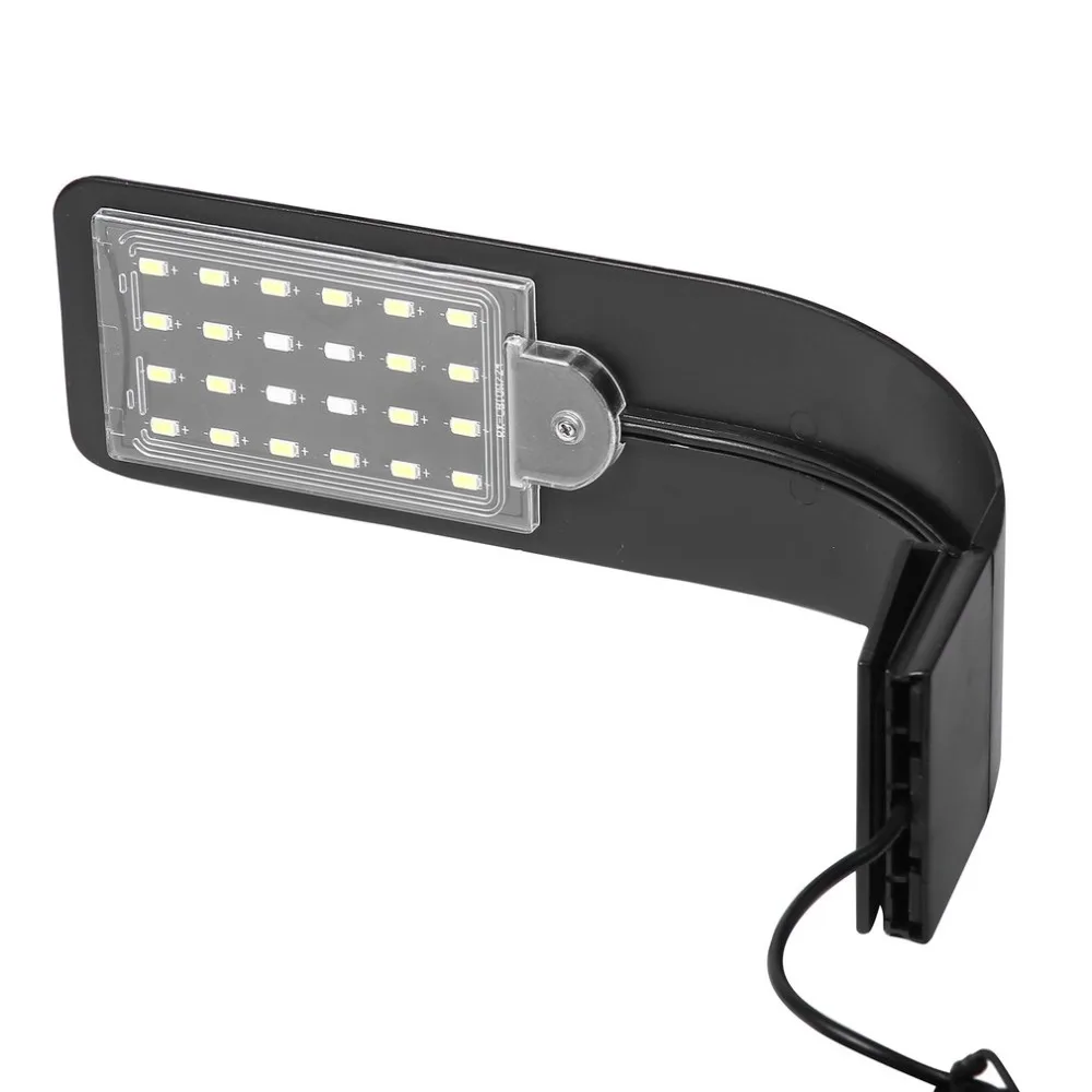 X5B EU/US Plug Super Slim LED Aquarium Light Plants Grow Aquatic Plant Lamp Waterproof Clip-on For Fish Tank | Освещение