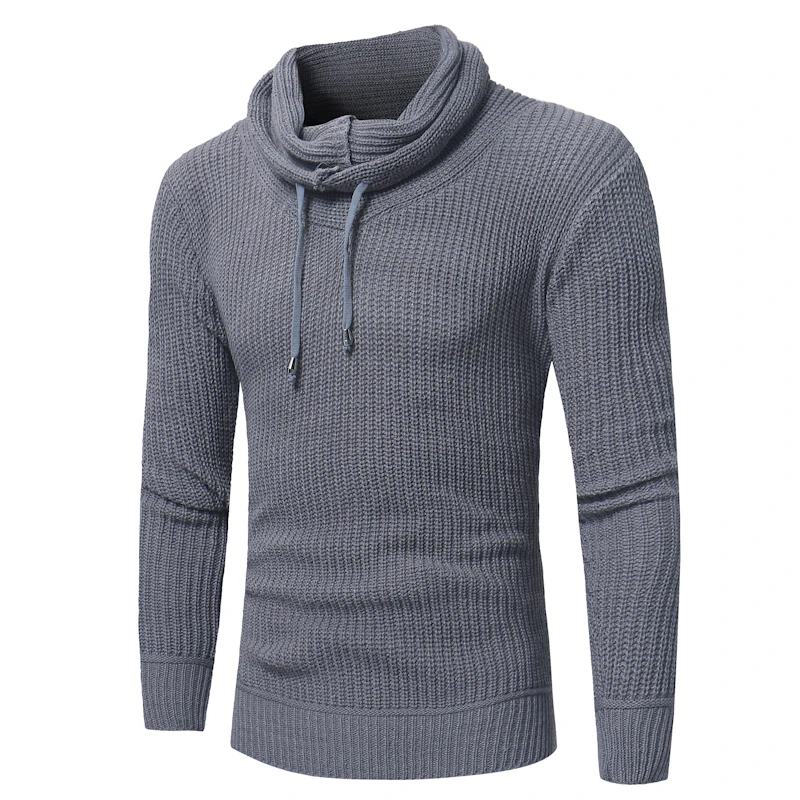 2018 winter new trend men's fashion solid color hooded pile collar men's head slim self-cultivation sweater sweaterM-2XL
2018 winter new trend men's fashion solid color hooded pile collar men's head slim self-cultivation sweater sweaterM-2XL