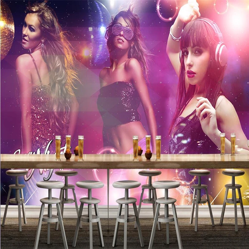 beibehang Europe and the United States bikini beauty nightclub bar KTV decorative wall custom large mural wallpaper mural
beibehang Europe and the United States bikini beauty nightclub bar KTV decorative wall custom large mural wallpaper mural