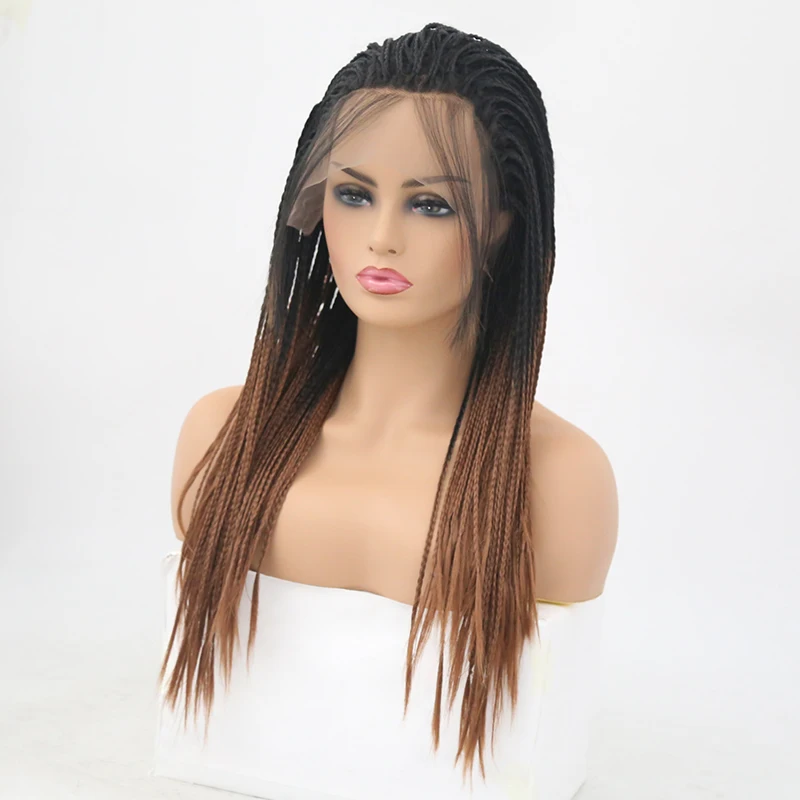 QQXCAIW Long Synthetic Lace Front Wig For Women African American Braided Artificial Hair Braids Wigs
QQXCAIW Long Synthetic Lace Front Wig For Women African American Braided Artificial Hair Braids Wigs