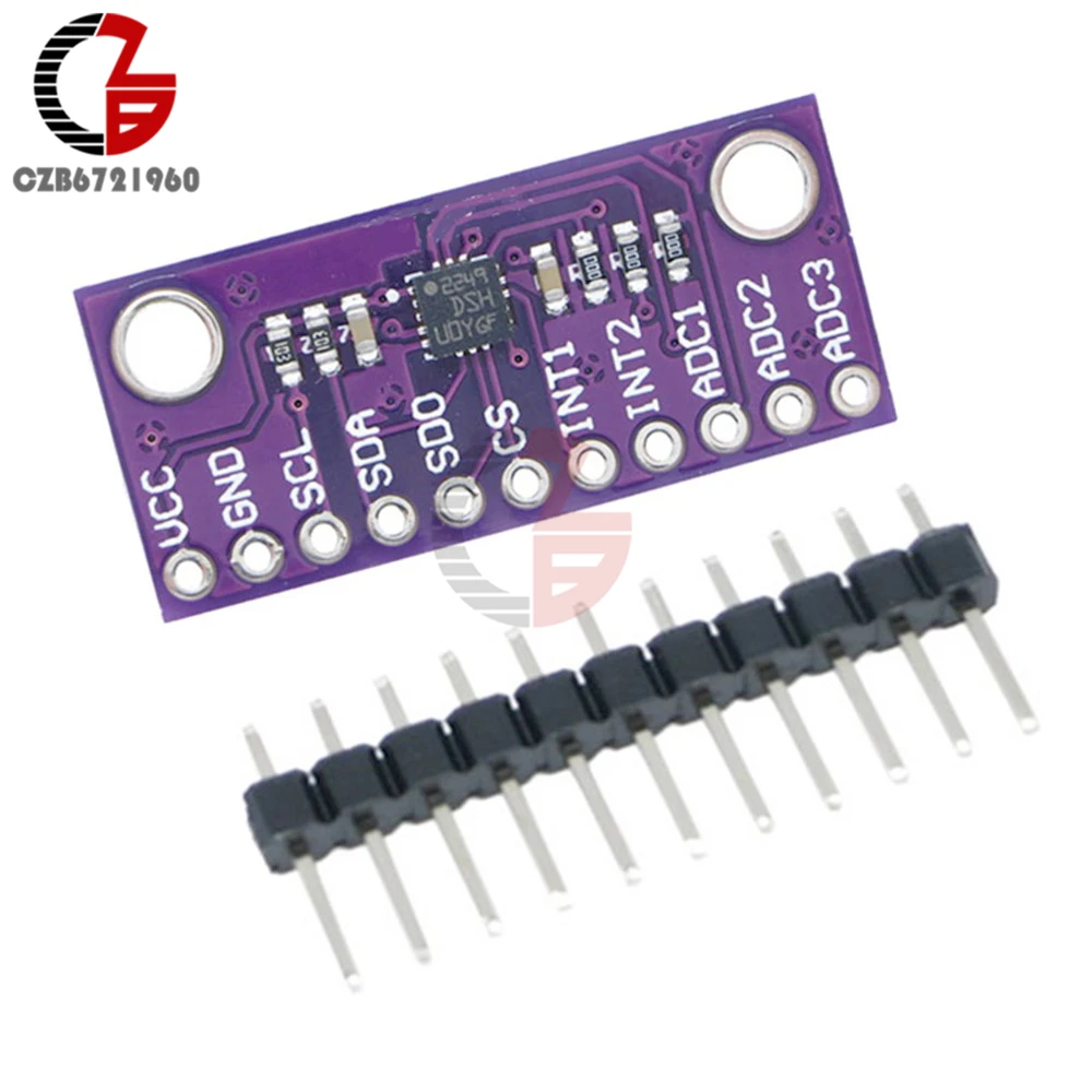 CJMCU- LIS3DSH High-resolution Three-axis Accelerometer Triaxial Accelerometer Module LIS3DH
CJMCU- LIS3DSH High-resolution Three-axis Accelerometer Triaxial Accelerometer Module LIS3DH