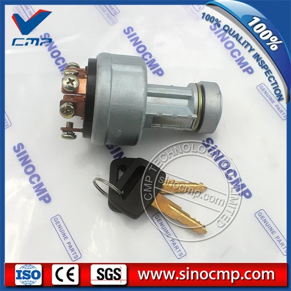 Ignition Switch 22B-06-11910 with 2 Keys for Komatsu PC55MR-3 PC20MR-3 PC35MR-3 PC200-8 Excavator
Ignition Switch 22B-06-11910 with 2 Keys for Komatsu PC55MR-3 PC20MR-3 PC35MR-3 PC200-8 Excavator