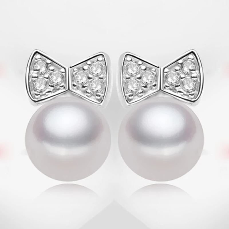 PEISENI 100% natural freshwater pearl stud earrings 925 sterling silver jewelry 7-8mm round pearl highquality for gift
PEISENI 100% natural freshwater pearl stud earrings 925 sterling silver jewelry 7-8mm round pearl highquality for gift