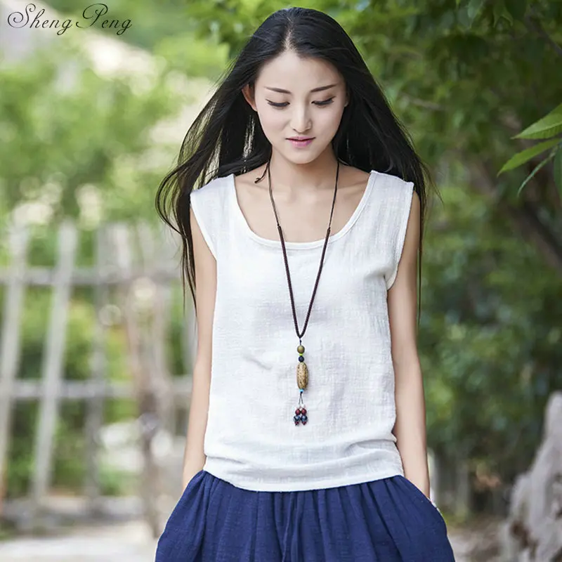 Chinese blouse shirt traditional chinese clothing for women linen oriental China clothing womens tops and blouses V1587
Chinese blouse shirt traditional chinese clothing for women linen oriental China clothing womens tops and blouses V1587