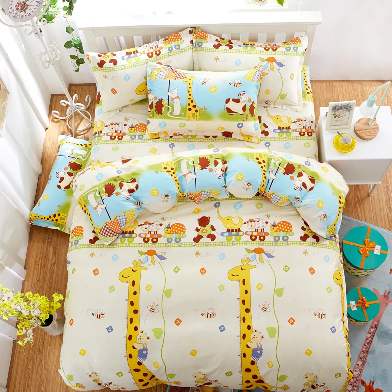 Animals Printed Home Textile Printed 3/4pcs Bedding Set Bed Cover Bed Sheet Duvet Cover Pillowcase Bed Linen Bedclothes Queen
Animals Printed Home Textile Printed 3/4pcs Bedding Set Bed Cover Bed Sheet Duvet Cover Pillowcase Bed Linen Bedclothes Queen